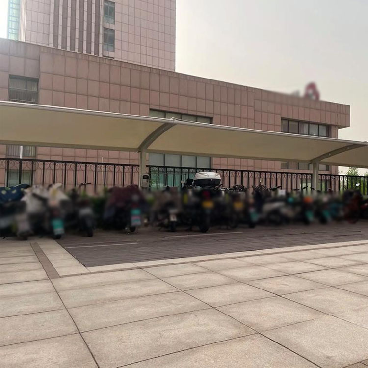 佛坪县膜结构电动车棚