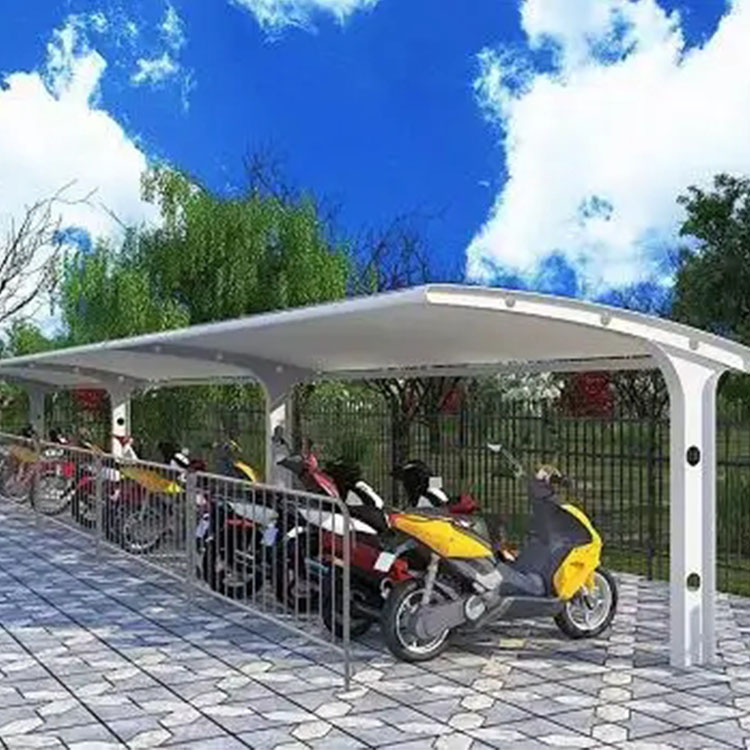 佛坪县膜结构电动车棚